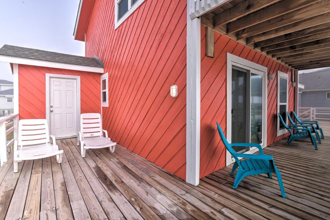Beachfront Galveston Oasis Balconies, Ocean View! Zewnętrze zdjęcie